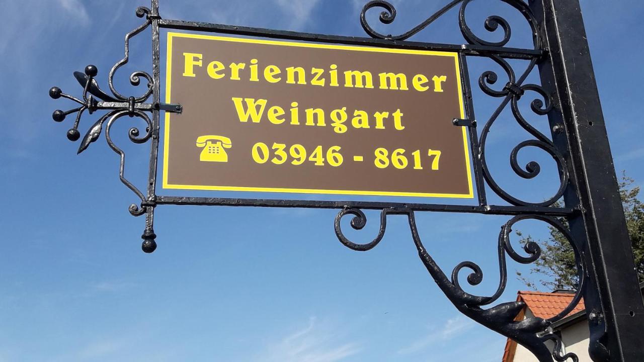Ferienwohnung Weingart Quedlinburg Bagian luar foto